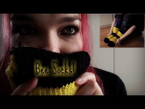 ☆★ASMR★☆ Swedish noms and bee socks from Roffe
