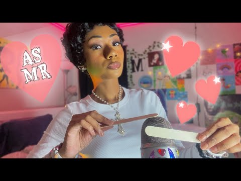 ASMR Wooden Sticks On the Mic 🪵🎙️✨ (Tapping and Scratching & Super Tingly)