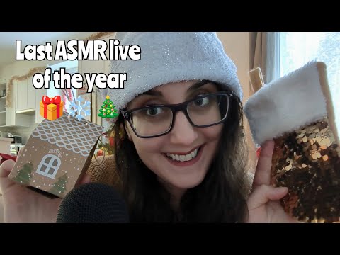 LAST ASMR LIVE OF THE YEAR 🎁❄️😍😍🤗✨