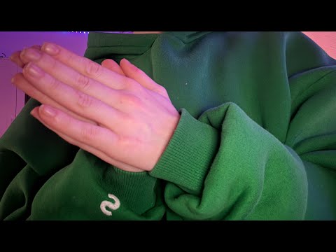 ASMR FAST AND AGRESSIVE hand sounds / phone tapping (SHORT) 💅🏻😴💤🛌❤️🐙❣️