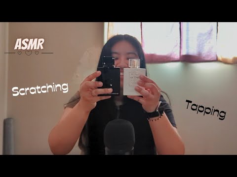 ASMR With Perfume 🤤 (tapping, scratching & liquid sounds)