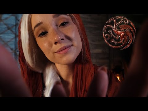 ASMR Healing You, Your Grace | House of the Dragon | Sleepy Personal Attention & Crackling Fire