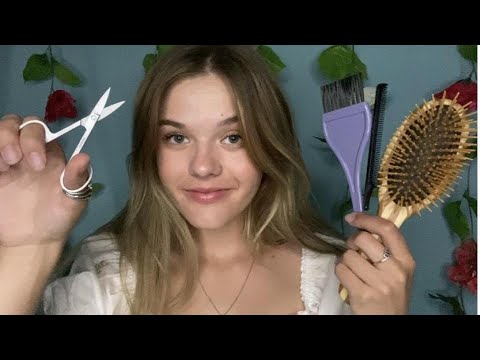 Interactive ASMR Hair Salon Roleplay | YOU Pick Your Hairstyle ♡