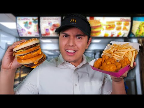 ASMR | Rude McDonalds Employee Role Play (Big Mac, Nuggets, & MORE)
