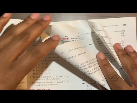 ASMR | Relaxing Fast Page Turning