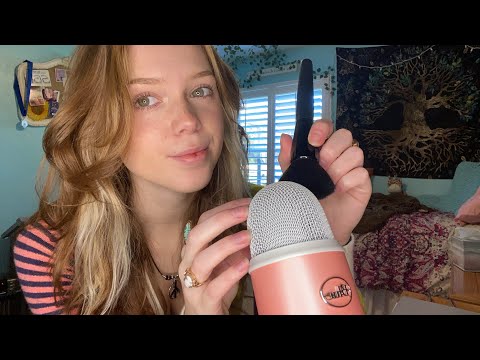 trying ASMR for the first time with a mic