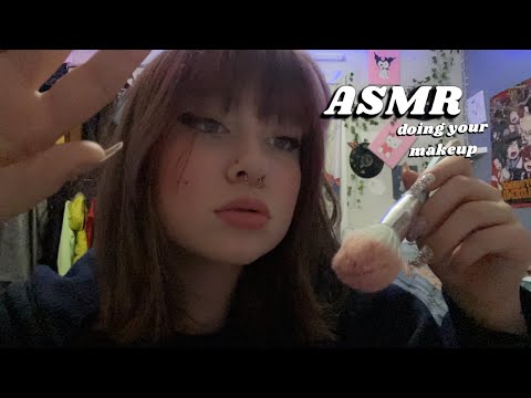 ASMR doing your makeup roleplay | lofi fast and aggressive|