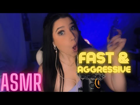 ASMR | ⚡️ Fast & Aggressive Triggers For ULTIMATE Tingles ⚡️