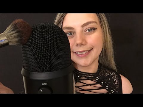 ASMR | Mic Brushing and Mouth Sounds