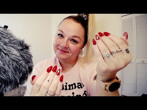 ASMR | MESMERIZING Long Nail and Dry Hand Sounds