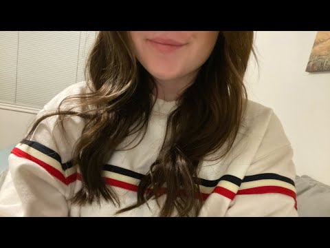 ASMR chatting and curling my hair!
