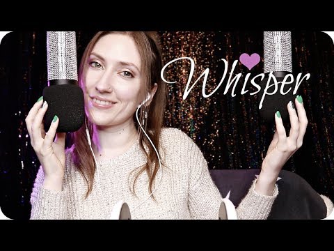 ASMR Ear to Ear Whispering & Sounds 🎊 A New Year, a New Filming Space for 2019 ❤️