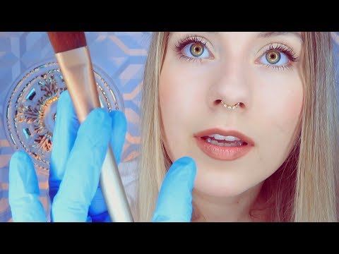 АСМР КОСМЕТОЛОГ- Покрою МУРАШКАМИ все твое лицо ♥️ ASMR Face SPA, skin care, massage & gloves sounds