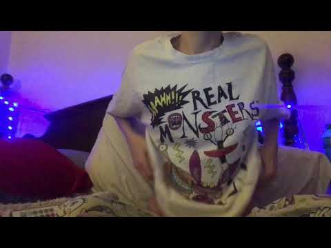 ASMR Shirt scratching | Ahhh Real Monsters