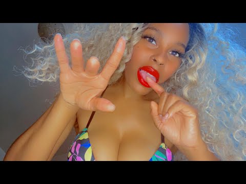 ASMR | Wet Finger Tracing You In 2 Mins