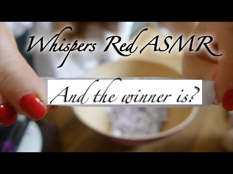 (O_o) And the WINNER is? (o_O) ASMR Giveaway Results - 3D Binaural Sounds