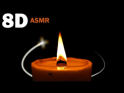 Woodwick Candle (8D ASMR)