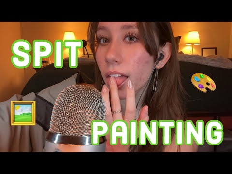 ASMR | Spit Painting Your Face!! 🎨💦