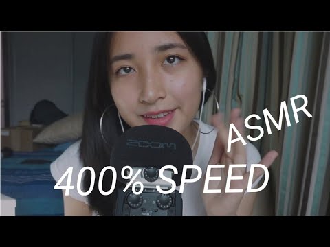 ASMR but it SPEEDS  UP every 30 SECONDS // for risk-takers
