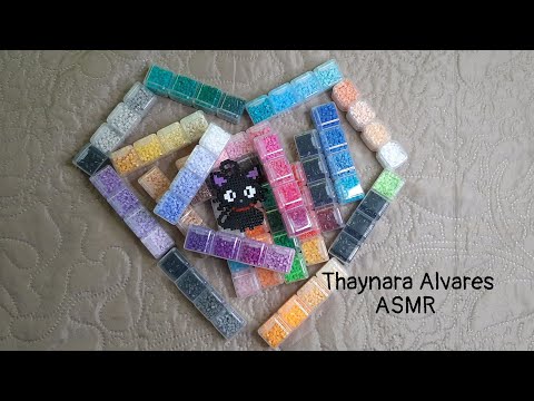Relaxing Hamabeads ASMR: Creating Calm with Colorful Beads
