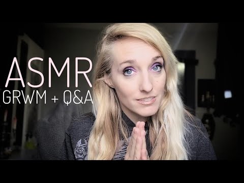 ASMR(ish) | GRWM While I Answer Questions | Q&A