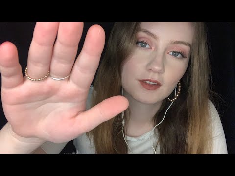 ASMR | Super Slow Hand Movements and Breathy Whispers for Sleep