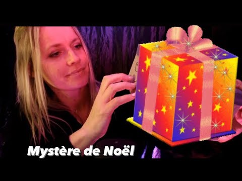 ASMR français boite mystère de noël 14 un cadeau unboxing