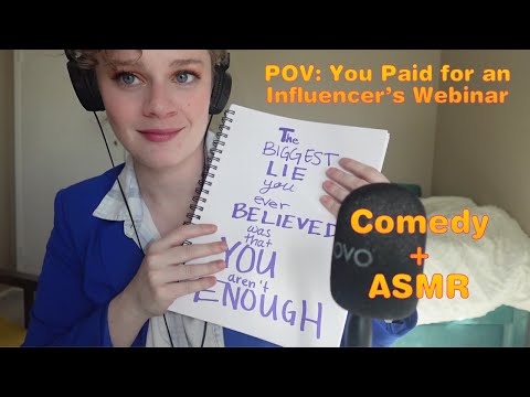 Content Creation 101 with Amanda Sunshine (comedy, ASMR, soft speaking, page flipping, improv)