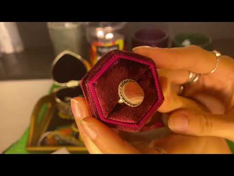 asmr | my jewelry collection (part one: rings)