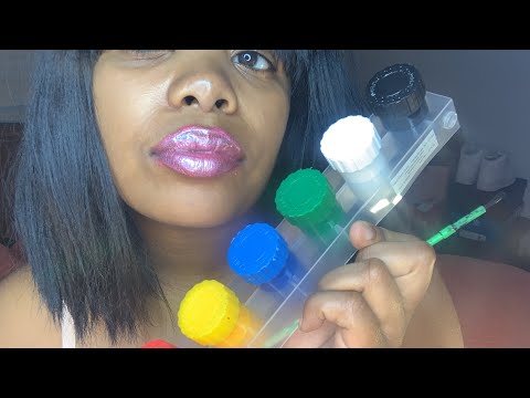ASMR// PAINTING YOUR FACE 🧑🏽‍🎨🌈✨