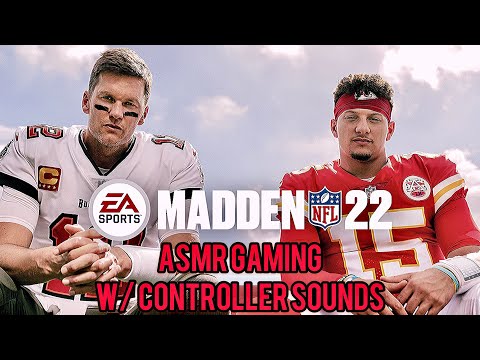 ASMR Gaming Madden NFL 22 (w/Controller Sounds)