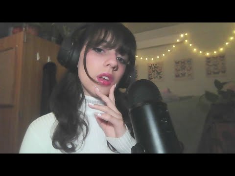 ASMR °˖✧❤︎✧˖° cupped whispering and mic scratching