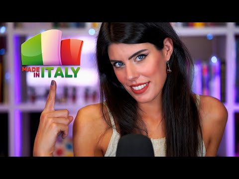 ASMR ita - 🇮🇹 ITALIANS DO IT BETTER • Haul Made in ITALY (Whispering)