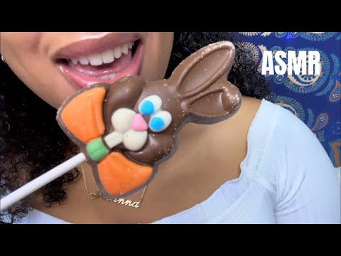 ASMR | Frozen Chocolate Bunny  🐰 🍫 ❄️
