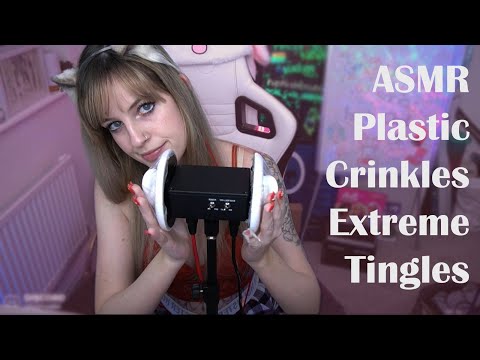 ASMR Powerful Plastic Crinkles to Make You Tingle (No Talking)