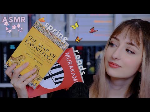 ASMR│Books I Want to Read in Spring