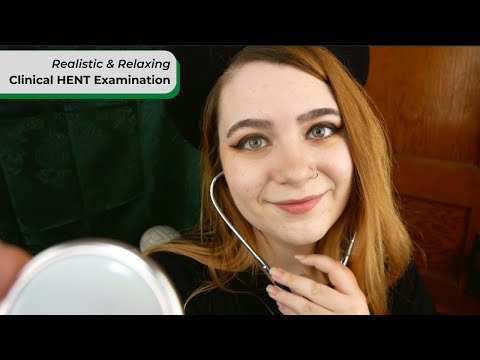 Realistic & Relaxing Clinical Examination—HENT Exam with Hearing Tests 🩺 ASMR Soft Spoken Medical RP
