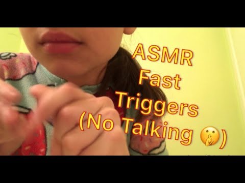ASMR Fast triggers (No Talking) 🤫