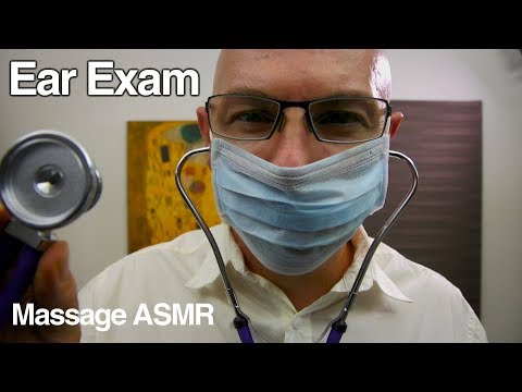 ASMR Roleplay Ear Exam with Dr Dmitri & Medication Consultation