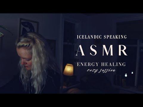 [ASMR] Sleep Deep | Energy Healing in Icelandic (medium talking)