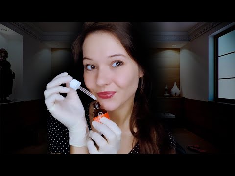 ASMR COSMETOLOGIST DOCTOR, Clean your Skin, face massage