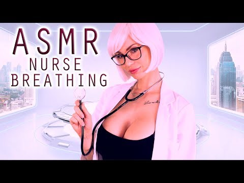 ASMR Nurse Role Play - Heavy and soft Breathing - Sleep Therapy to fall asleep