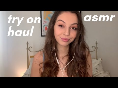 ASMR - another try on haul (motel rocks + asos)