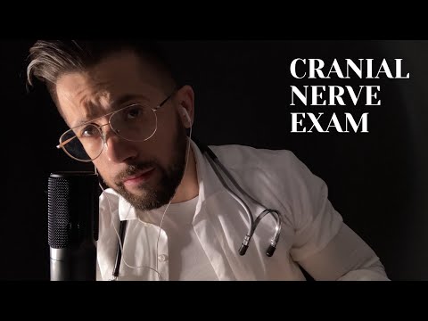 CRANIAL NERVE EXAM * male MOUTH SOUNDS * roleplay * ASMR