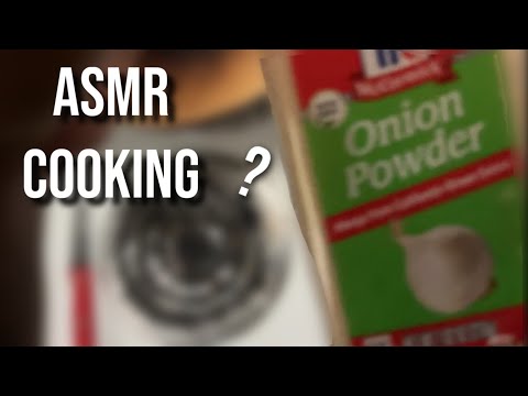 ASMR Cooking Dinner (1) Seasoning sounds
