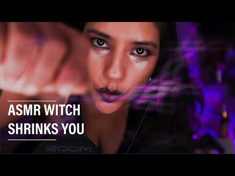 ASMR ROLEPLAY | WITCH SHRINKS AND ALMOST EATS YOU - Custom Video