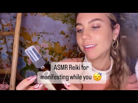 ASMR Reiki for manifesting while you sleep