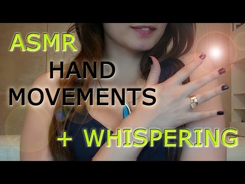 ASMR ◄ Hand Movements + Reverse Whispering ◄