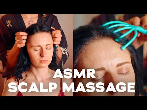 ASMR | MASSAGE | asmr SCALP massage | asmr relaxing HEAD massage