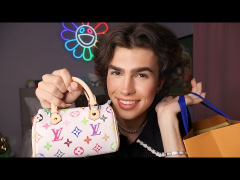 ASMR- Boujee on a Budget Haul (Whisper Ramble, Luxurious Triggers)🌈